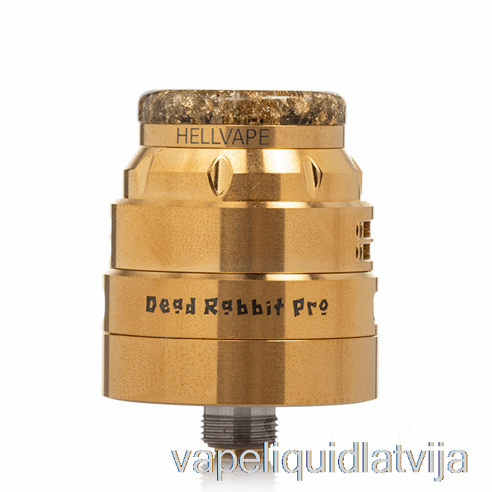 Hellvape Dead Rabbit Pro 24mm Rda Zelta Vape šķidrums